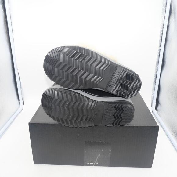 NEW Sorel Joan of Artic Snow Winter Waterproof Boots Leather Gray Youth Girl's 2 - Picture 9 of 9